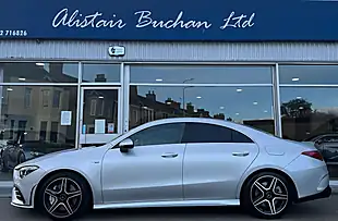 Used 2021 Mercedes-Benz Cla CLA35 AMG Coupe Silver - Interior and Exterior details 2