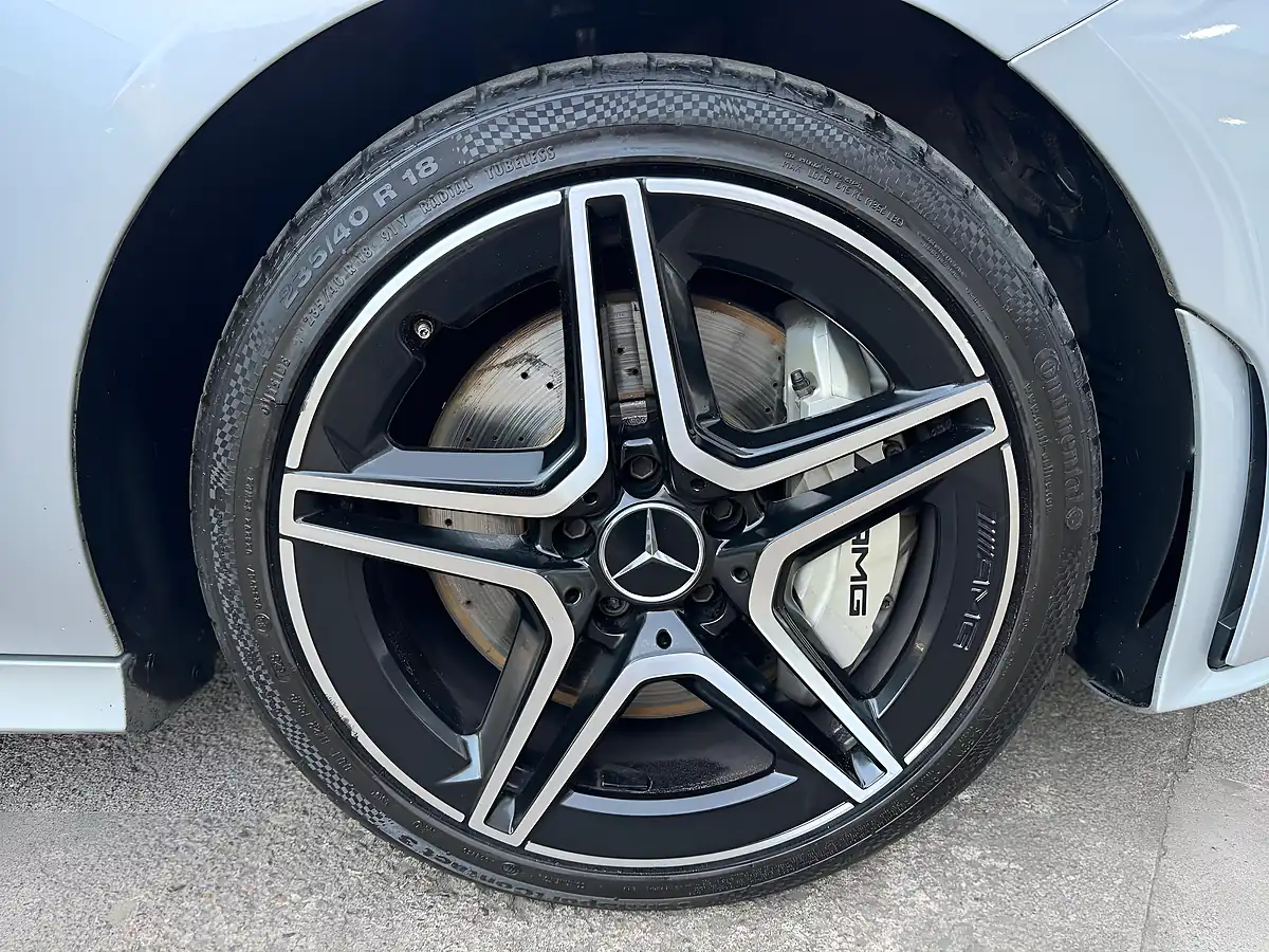 Used 2021 Mercedes-Benz Cla CLA35 AMG Coupe Silver - Interior and Exterior details 20