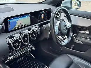 Used 2021 Mercedes-Benz Cla CLA35 AMG Coupe Silver - Interior and Exterior details 5