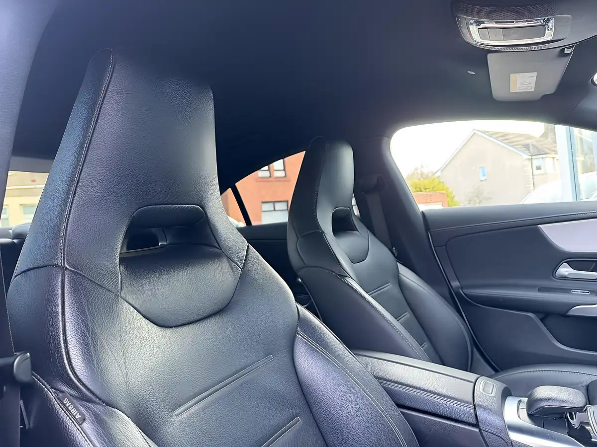 Used 2021 Mercedes-Benz Cla CLA35 AMG Coupe Silver - Interior and Exterior details 9