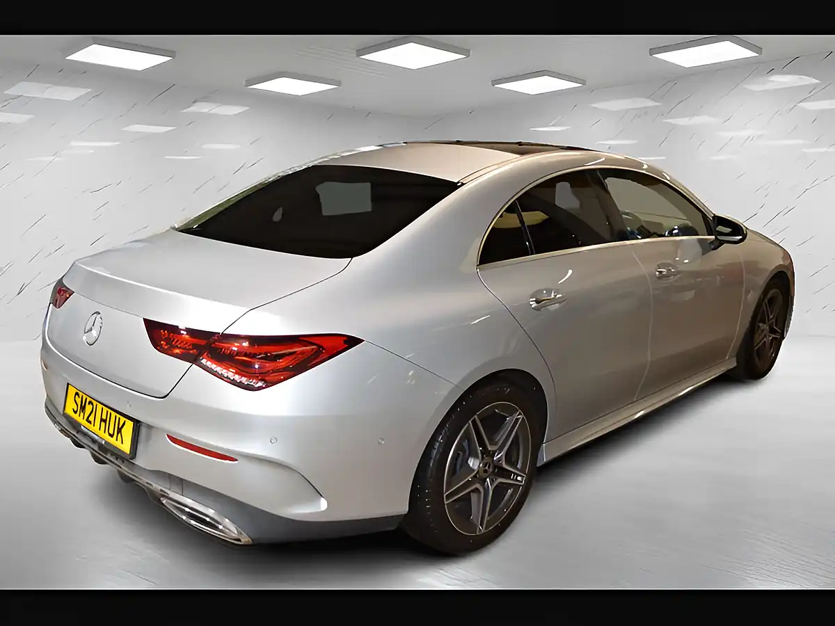Used 2021 Mercedes-Benz Cla Class AMG Line (premium Plus 2) Silver - Interior and Exterior details 8