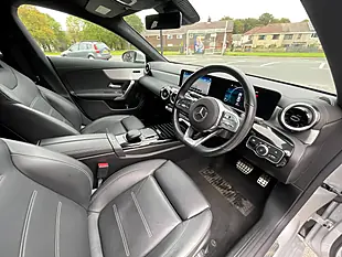 Used 2021 Mercedes-Benz Cla Class AMG Line Silver - Interior and Exterior details 13