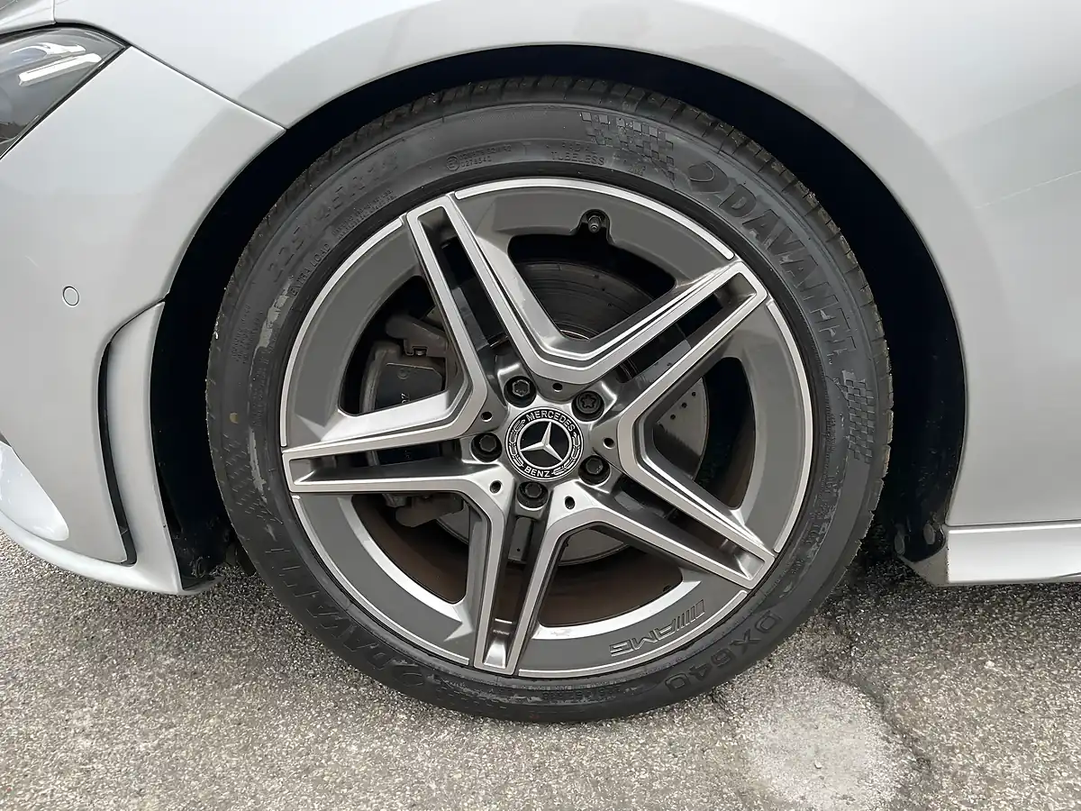 Used 2021 Mercedes-Benz Cla Class AMG Line Silver - Interior and Exterior details 19