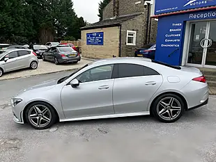 Used 2021 Mercedes-Benz Cla Class AMG Line Silver - Interior and Exterior details 2