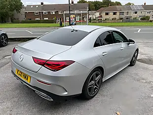 Used 2021 Mercedes-Benz Cla Class AMG Line Silver - Interior and Exterior details 6