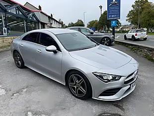 Used 2021 Mercedes-Benz Cla Class AMG Line Silver - Interior and Exterior details 7