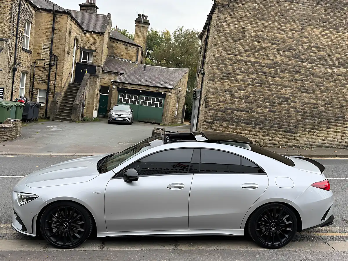 Used 2021 Mercedes-Benz CLA35 AMG Premium Plus Silver - Interior and Exterior details 10