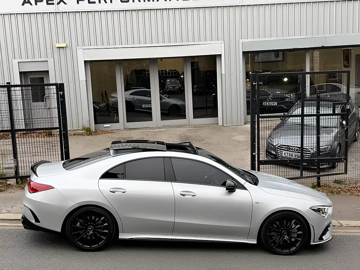 Used 2021 Mercedes-Benz CLA35 AMG Premium Plus Silver - Interior and Exterior details 12