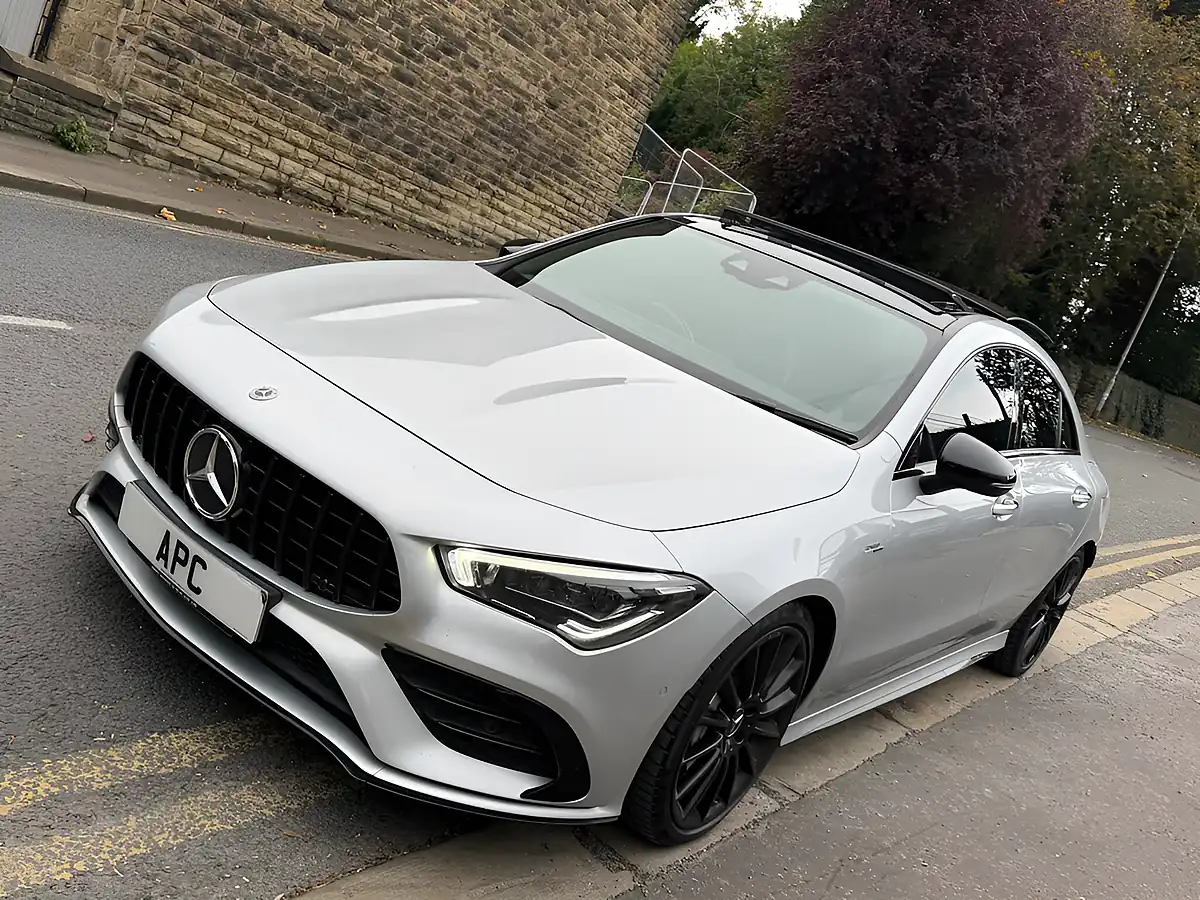 Used 2021 Mercedes-Benz CLA35 AMG Premium Plus Silver - Interior and Exterior details 3