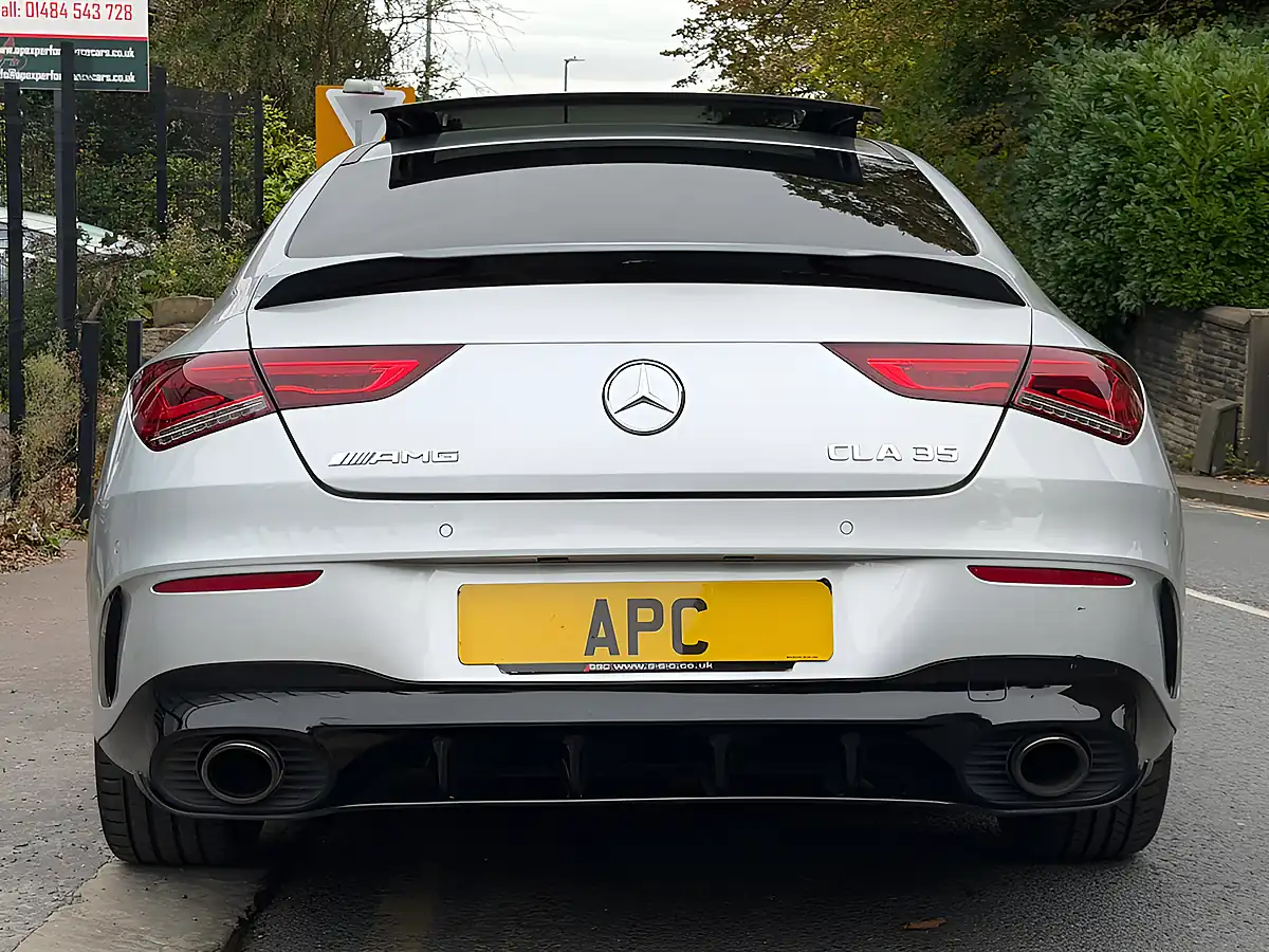 Used 2021 Mercedes-Benz CLA35 AMG Premium Plus Silver - Interior and Exterior details 5