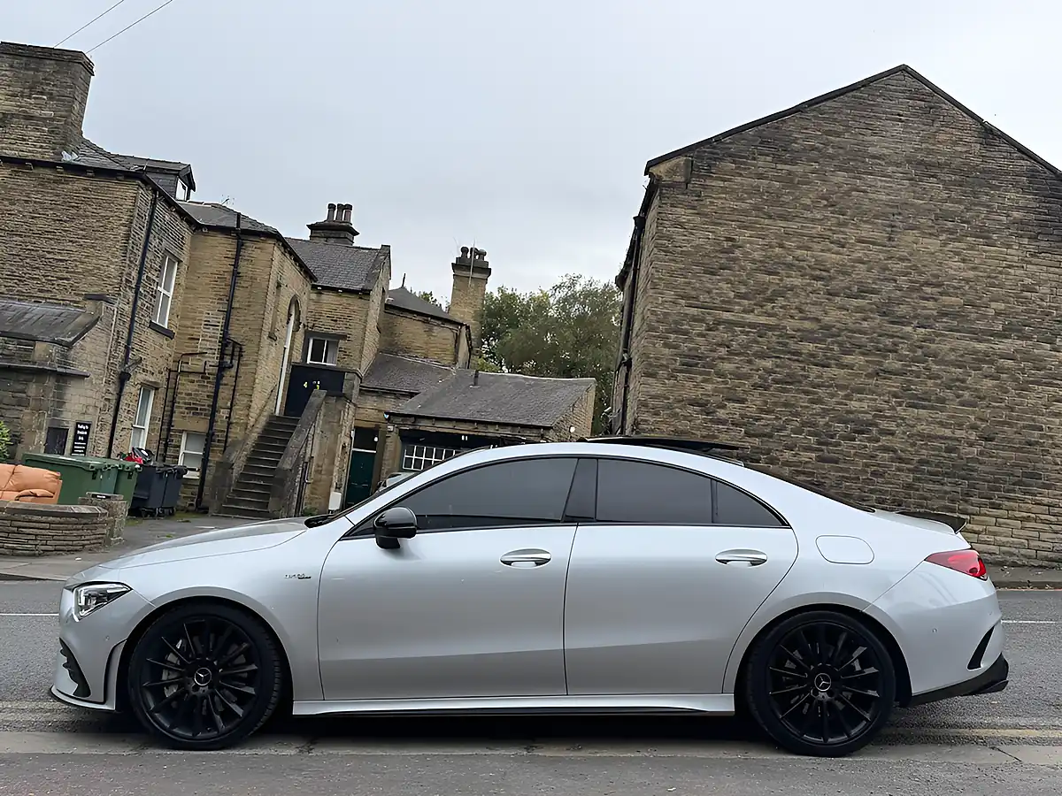 Used 2021 Mercedes-Benz CLA35 AMG Premium Plus Silver - Interior and Exterior details 7