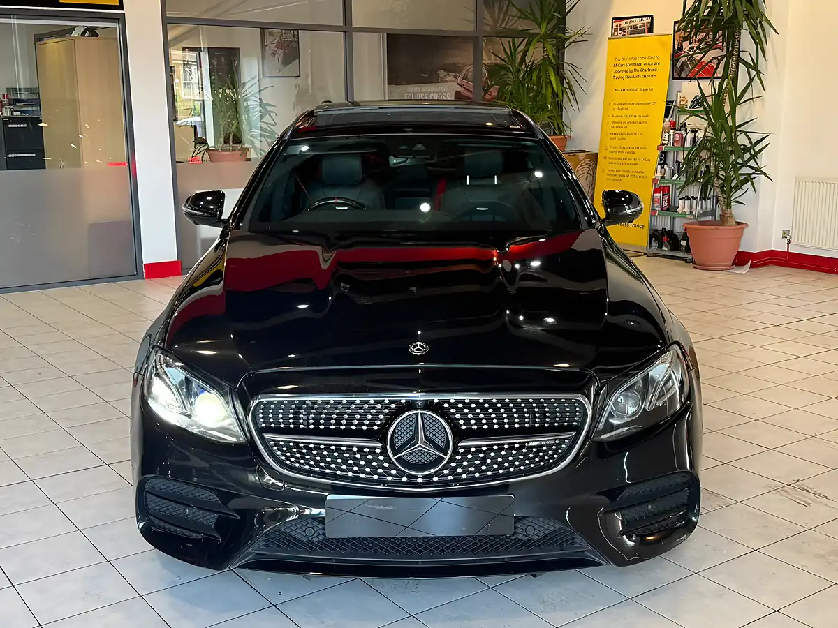 Used 2021 Mercedes-Benz E Class AMG Black - Interior and Exterior details 3