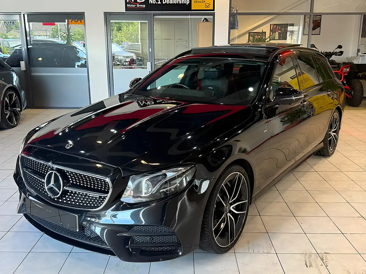 Used 2021 Mercedes-Benz E Class AMG Black - Interior and Exterior details 4
