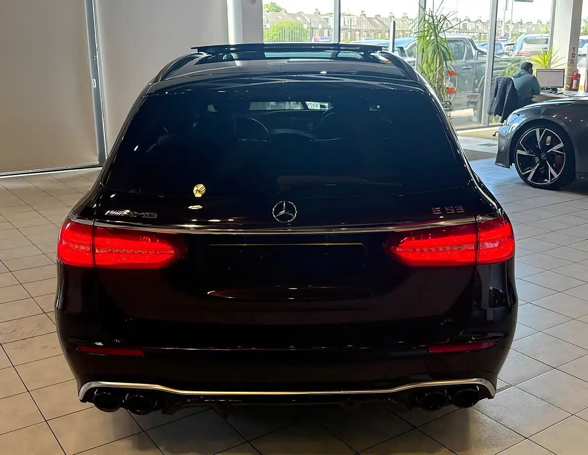 Used 2021 Mercedes-Benz E Class AMG Black - Interior and Exterior details 7
