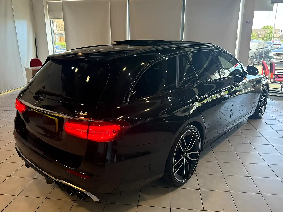 Used 2021 Mercedes-Benz E Class AMG Black - Interior and Exterior details 9