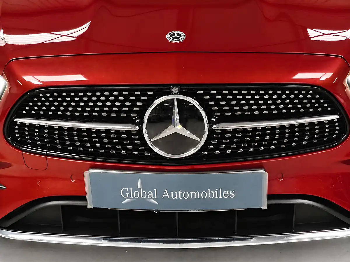 Used 2021 Mercedes-Benz E-Class AMG Line Edition (premium) Designo Hyacinth Red - Interior and Exterior details 12