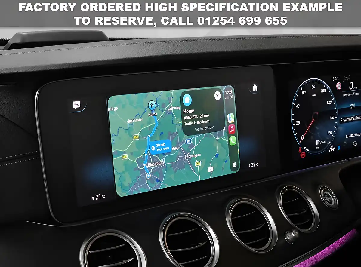 Used 2021 Mercedes-Benz E-Class AMG Line Edition (premium) Designo Hyacinth Red - Interior and Exterior details 4