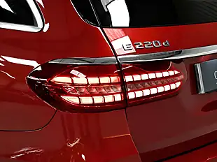 Used 2021 Mercedes-Benz E-Class AMG Line Edition (premium) Designo Hyacinth Red - Interior and Exterior details 9