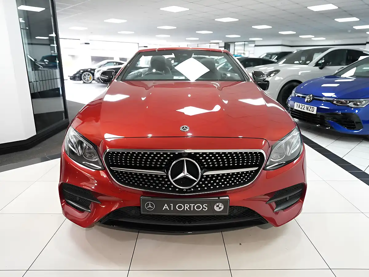 Used 2021 Mercedes-Benz E Class AMG Line Night Edition (premium Plus) Red - Interior and Exterior details 2