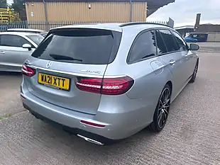 Used 2021 Mercedes-Benz E Class AMG Line Night Edition (premium Plus) Silver - Interior and Exterior details 2