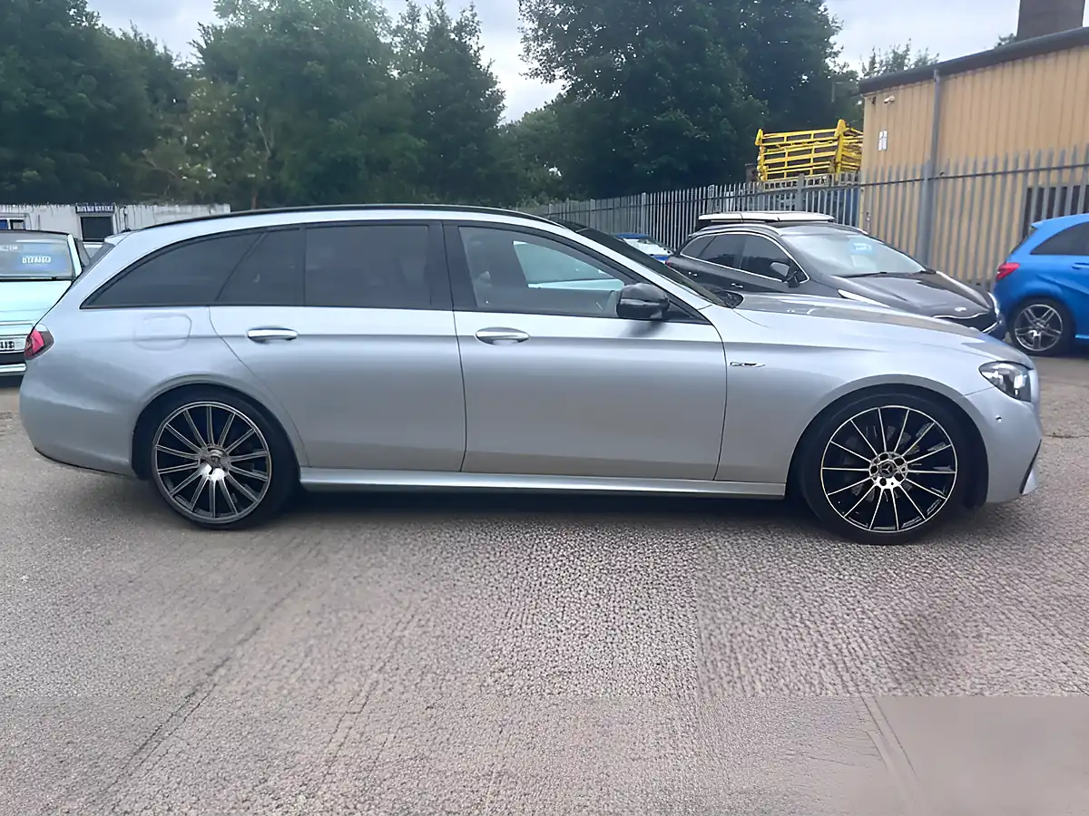 Used 2021 Mercedes-Benz E Class AMG Line Night Edition (premium Plus) Silver - Interior and Exterior details 3