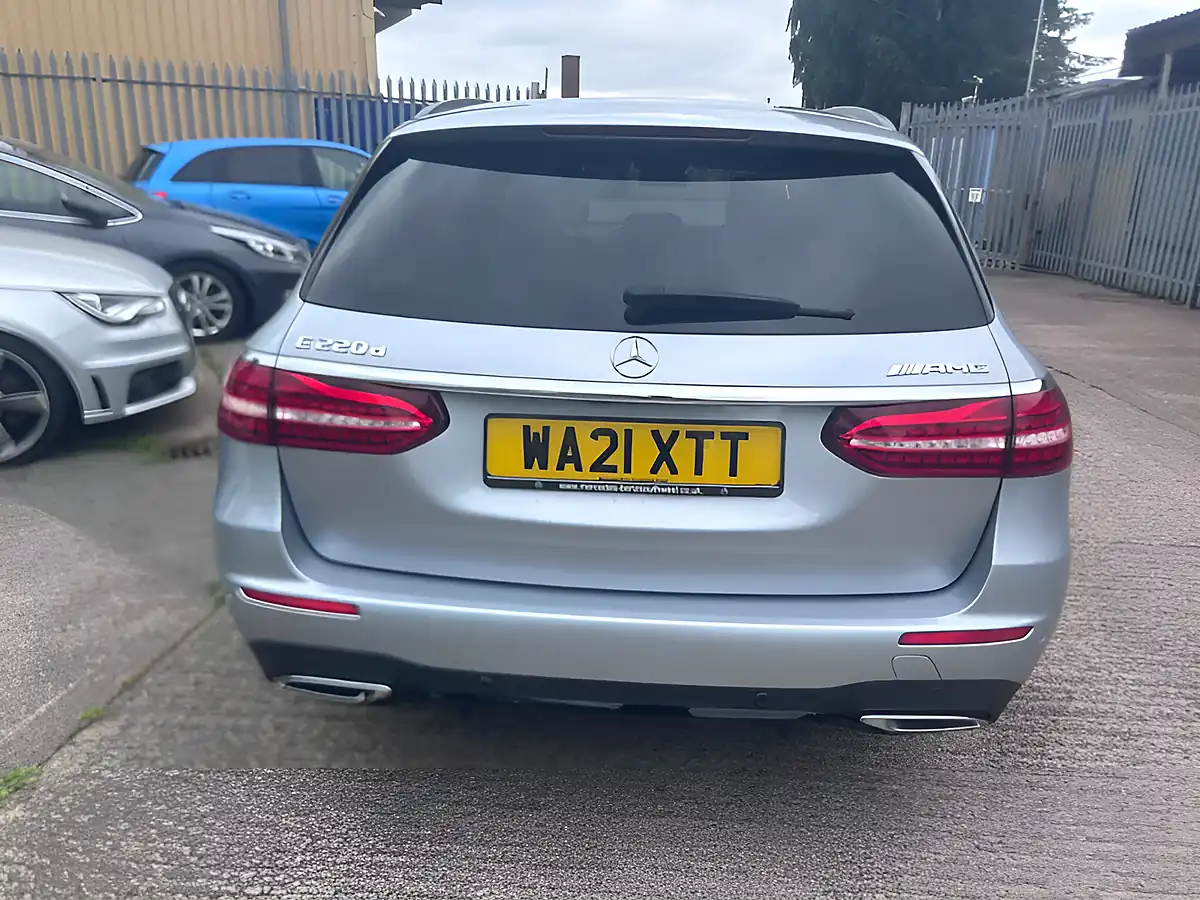 Used 2021 Mercedes-Benz E Class AMG Line Night Edition (premium Plus) Silver - Interior and Exterior details 5