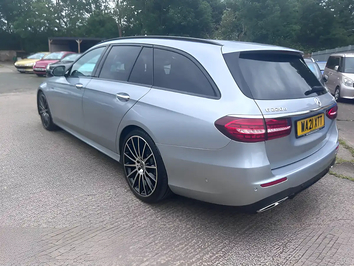 Used 2021 Mercedes-Benz E Class AMG Line Night Edition (premium Plus) Silver - Interior and Exterior details 6