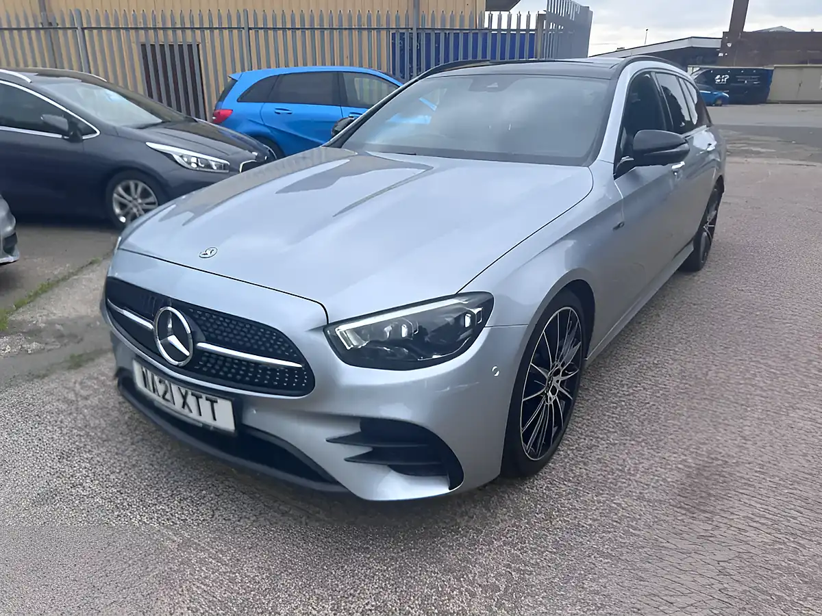 Used 2021 Mercedes-Benz E Class AMG Line Night Edition (premium Plus) Silver - Interior and Exterior details 8