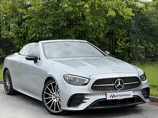 2021 Mercedes E300 AMG Line Night Edition Cabriolet