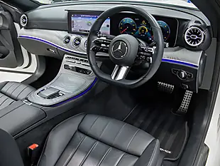 Used 2021 Mercedes-Benz E-Class AMG Line Night Edition White - Interior and Exterior details 10