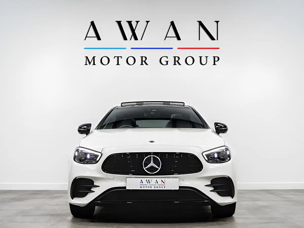 Used 2021 Mercedes-Benz E-Class AMG Line Night Edition White - Interior and Exterior details 2