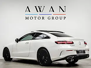 Used 2021 Mercedes-Benz E-Class AMG Line Night Edition White - Interior and Exterior details 3