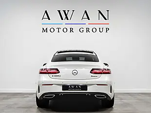 Used 2021 Mercedes-Benz E-Class AMG Line Night Edition White - Interior and Exterior details 5