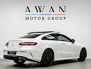 Used 2021 Mercedes-Benz E-Class AMG Line Night Edition White - Interior and Exterior details 6