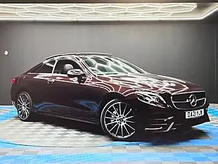 Used 2021 Mercedes-Benz E Class AMG Line (premium Plus) Rubellite Red - Interior and Exterior details 3