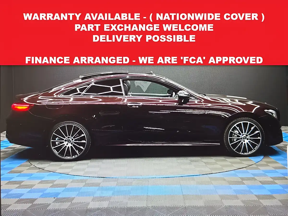 Used 2021 Mercedes-Benz E Class AMG Line (premium Plus) Rubellite Red - Interior and Exterior details 5