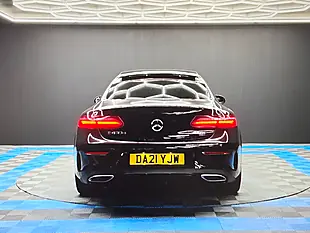 Used 2021 Mercedes-Benz E Class AMG Line (premium Plus) Rubellite Red - Interior and Exterior details 9