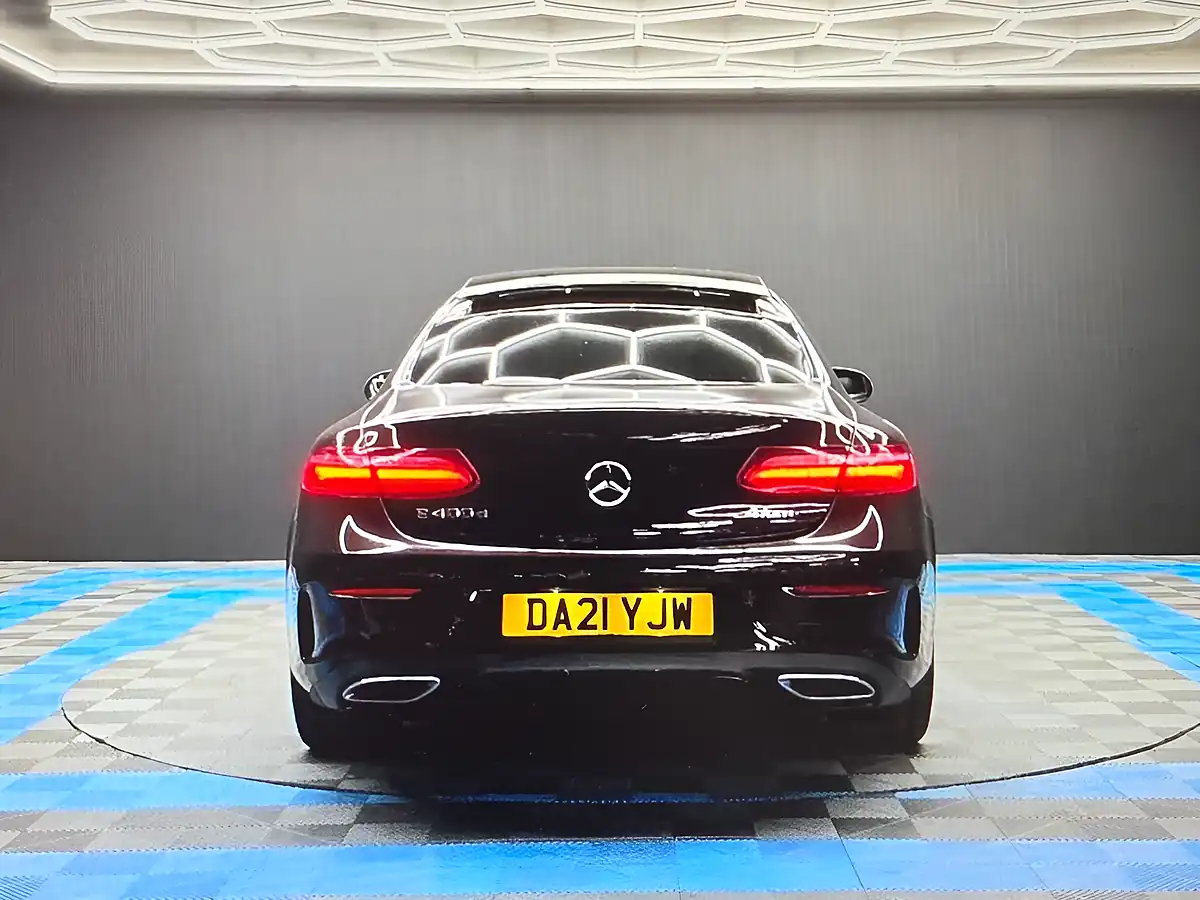 Used 2021 Mercedes-Benz E Class AMG Line (premium Plus) Rubellite Red - Interior and Exterior details 9