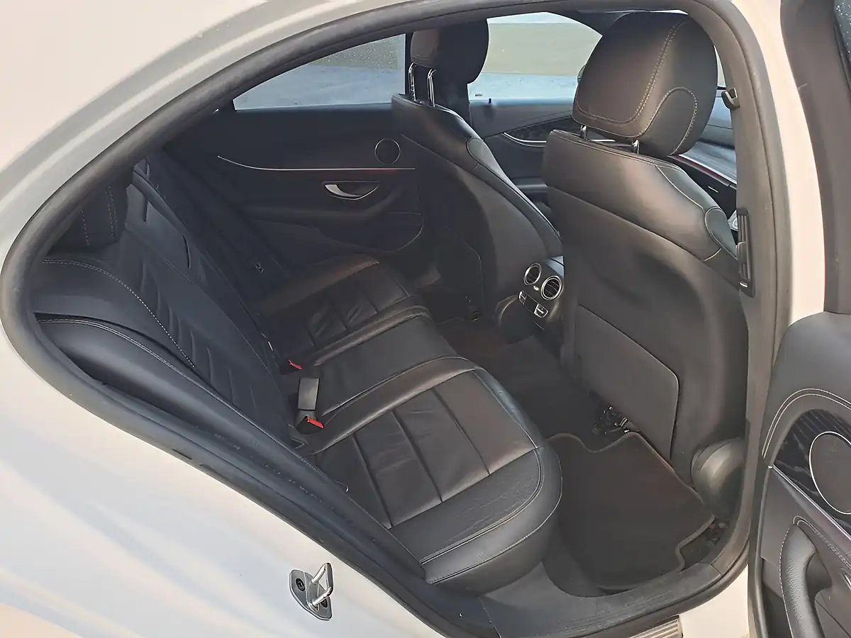 Used 2021 Mercedes-Benz E Class AMG Line White - Interior and Exterior details 8