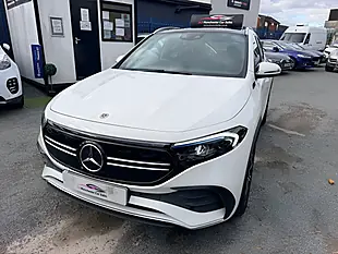 Used 2021 Mercedes-Benz Eqa AMG Line White - Interior and Exterior details 10