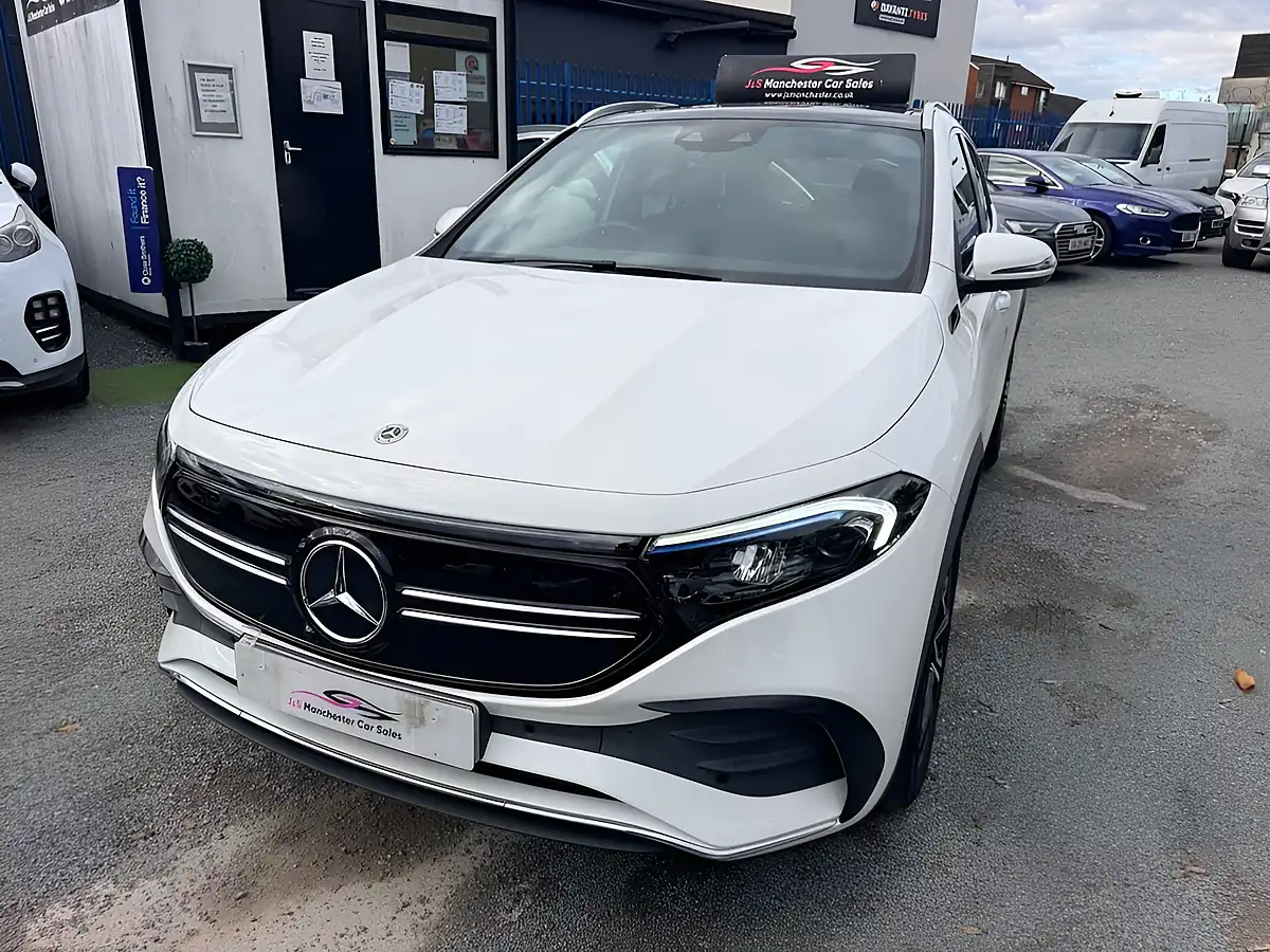 Used 2021 Mercedes-Benz Eqa AMG Line White - Interior and Exterior details 10