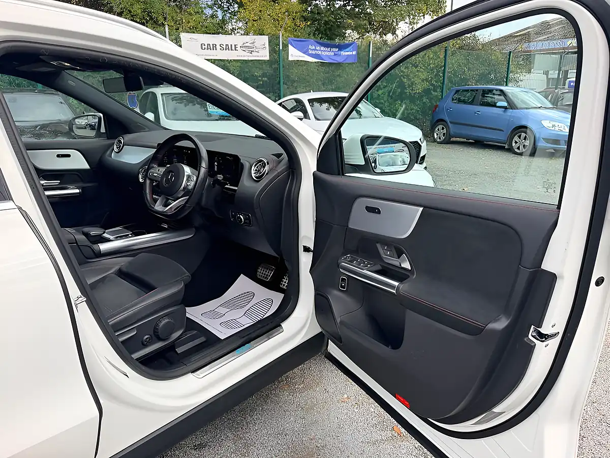 Used 2021 Mercedes-Benz Eqa AMG Line White - Interior and Exterior details 11