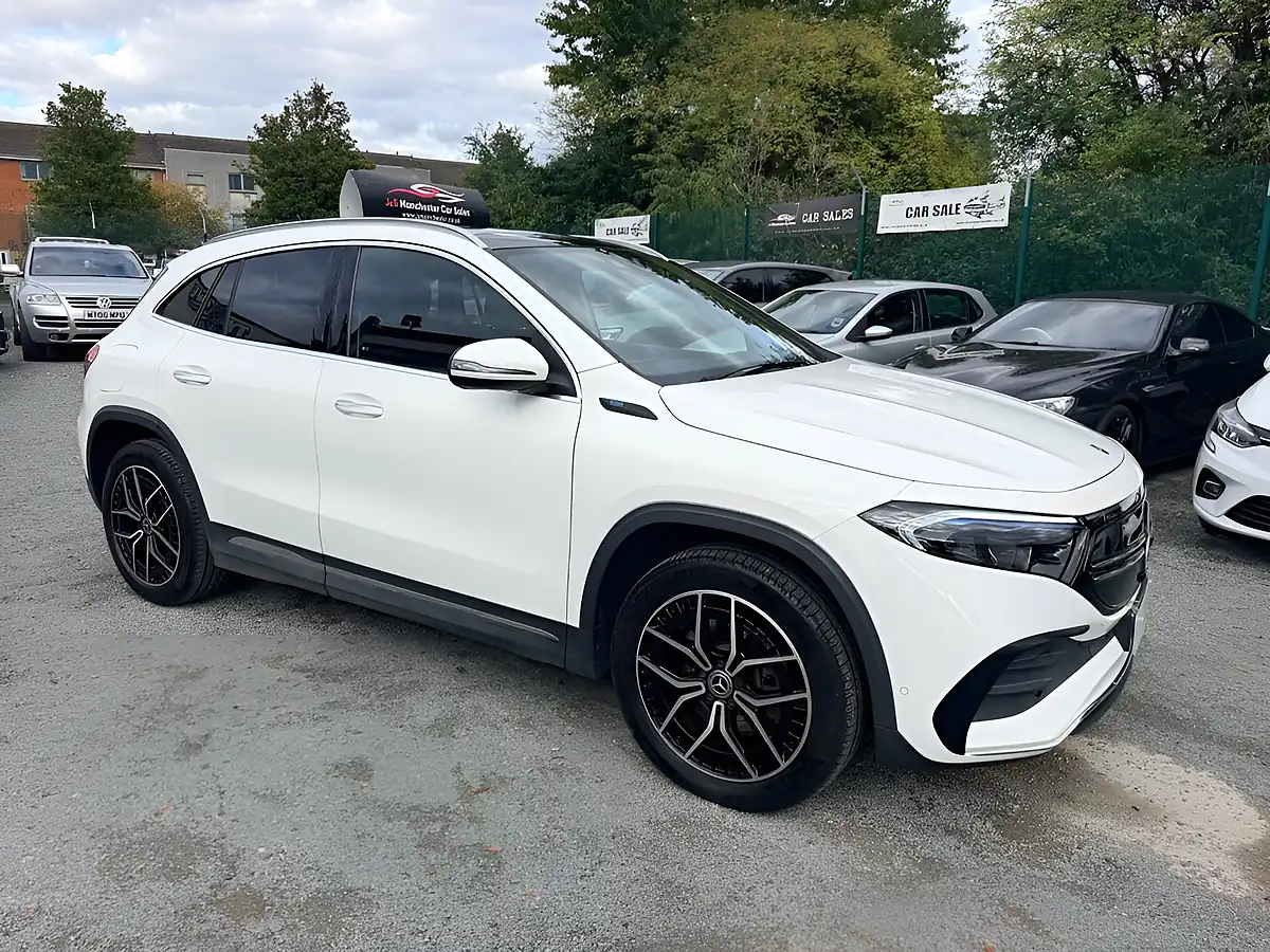 Used 2021 Mercedes-Benz Eqa AMG Line White - Interior and Exterior details 2