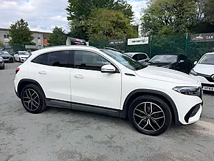 Used 2021 Mercedes-Benz Eqa AMG Line White - Interior and Exterior details 3