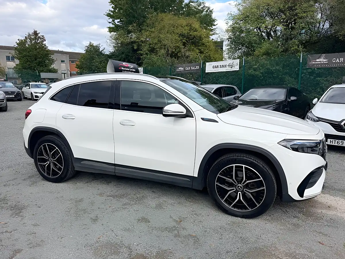 Used 2021 Mercedes-Benz Eqa AMG Line White - Interior and Exterior details 3