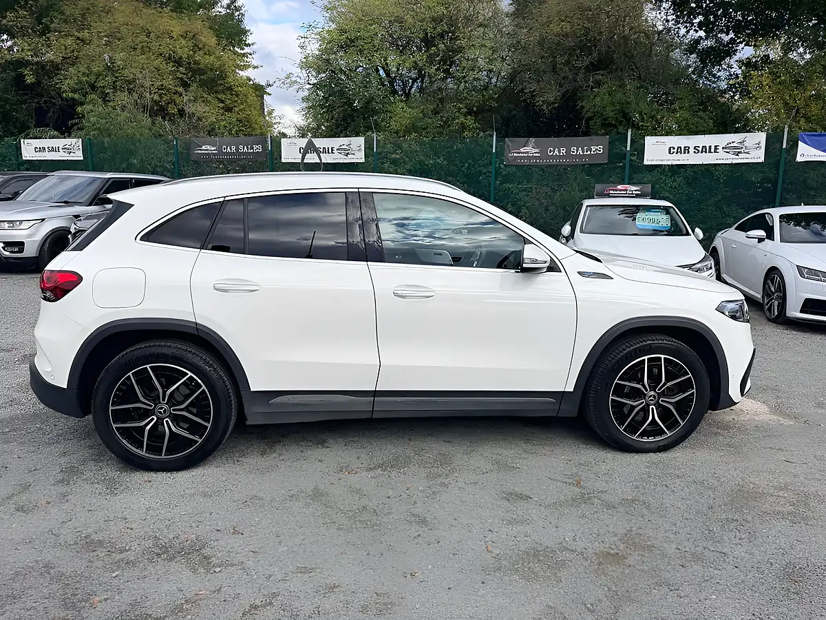 Used 2021 Mercedes-Benz Eqa AMG Line White - Interior and Exterior details 4