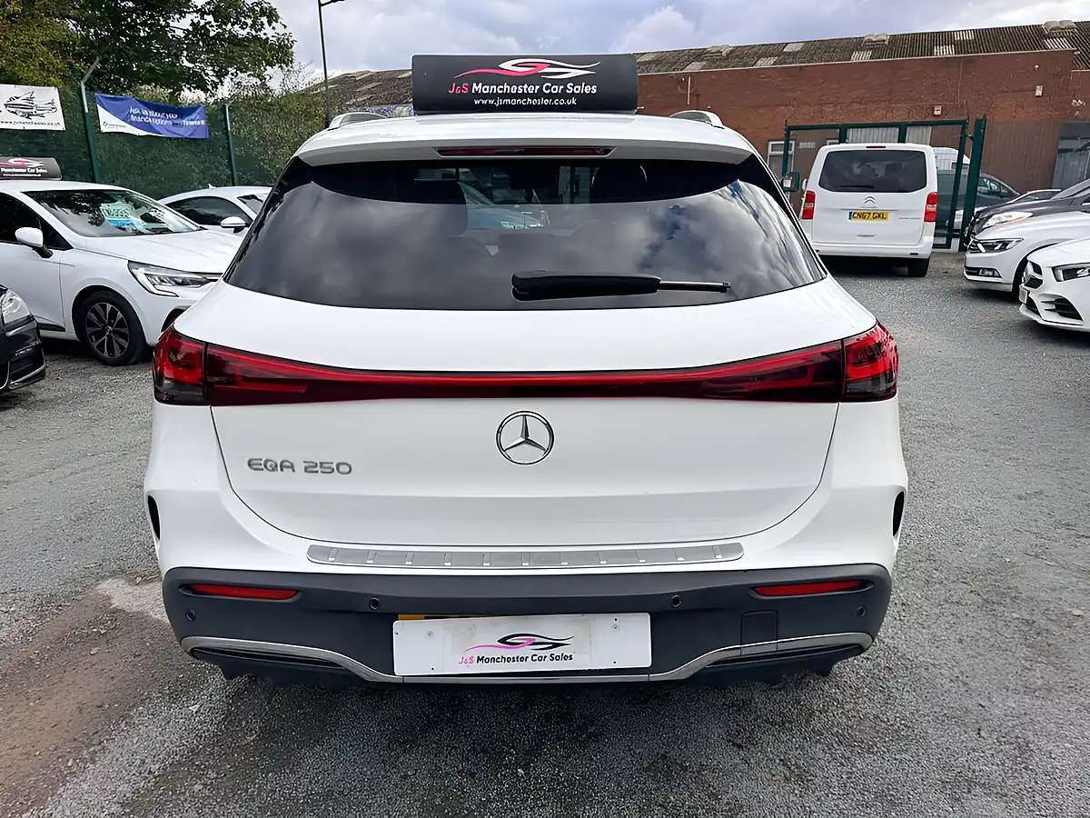 Used 2021 Mercedes-Benz Eqa AMG Line White - Interior and Exterior details 7
