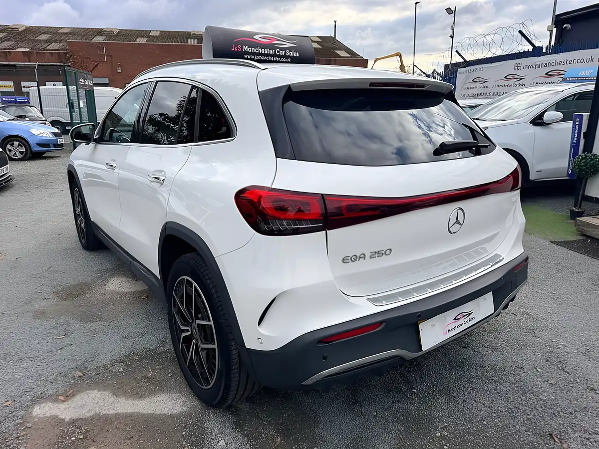 Used 2021 Mercedes-Benz Eqa AMG Line White - Interior and Exterior details 8