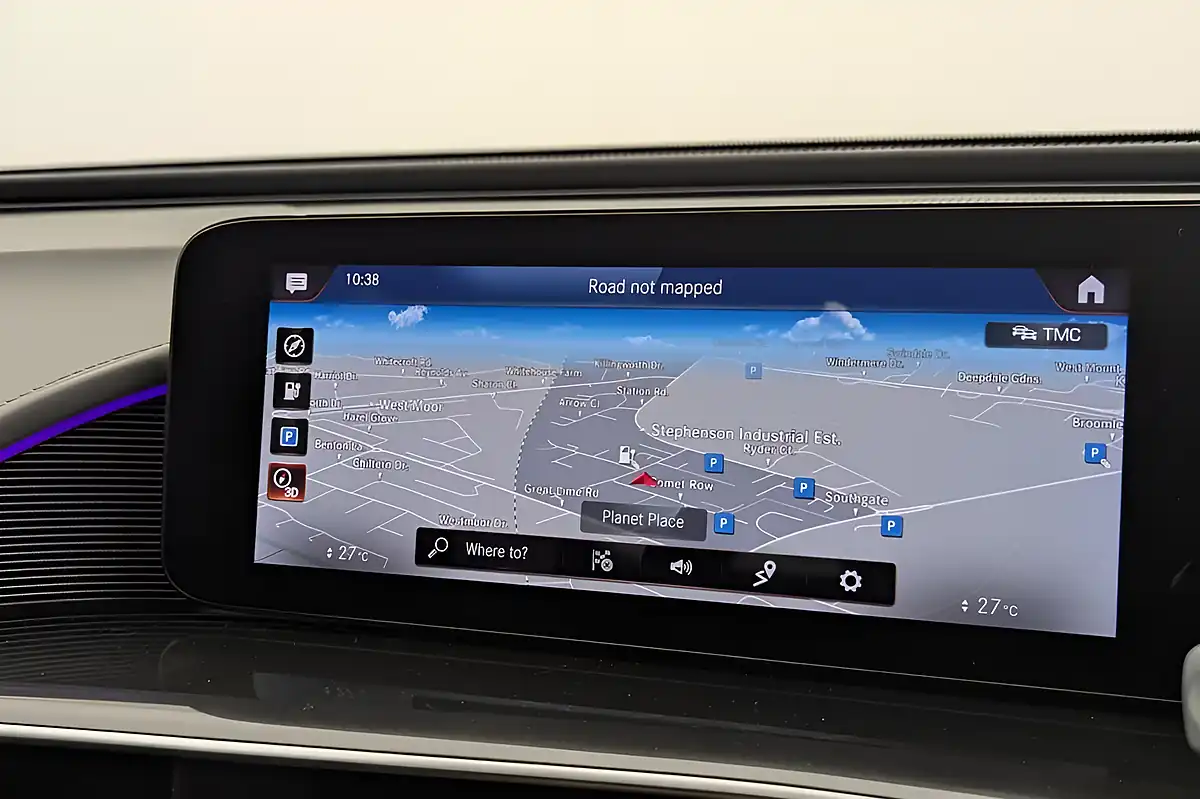 Used 2021 Mercedes-Benz Eqc AMG Line Blue - Interior and Exterior details 11