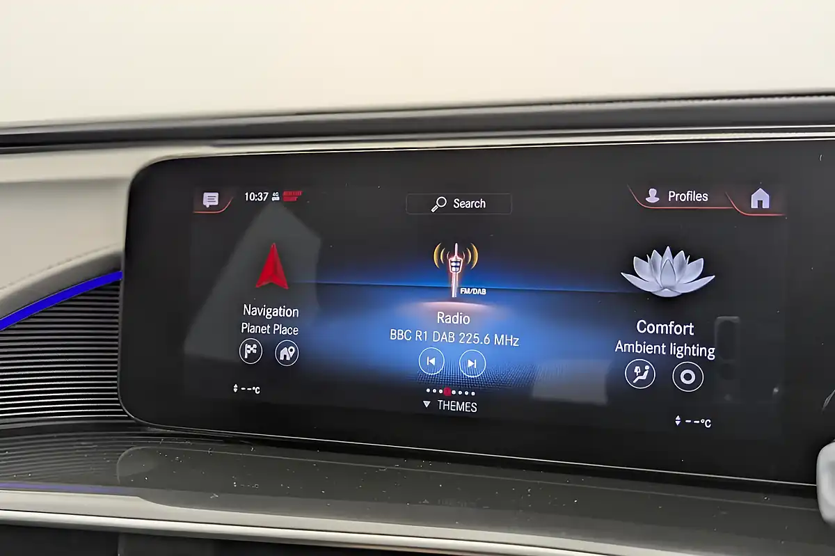 Used 2021 Mercedes-Benz Eqc AMG Line Blue - Interior and Exterior details 16